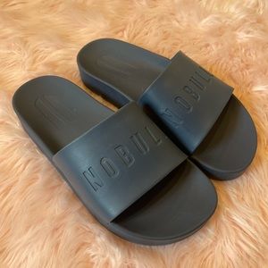 Navy Nobull Slides